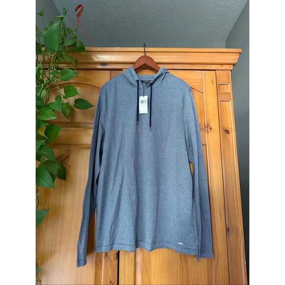 Brand New Michael Kors 100% Cotton Pullover Hoodie, Size XL - Picture 2 of 9